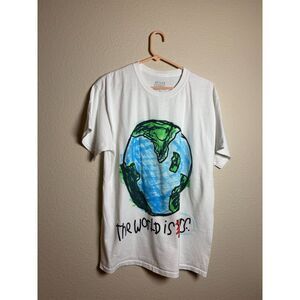 After School Special Mens The world is yours T-shirt size M White